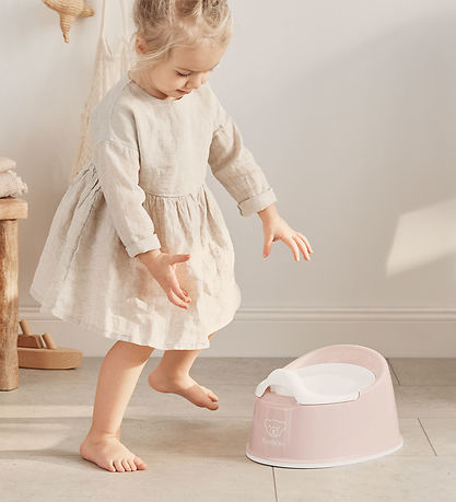 BabyBjörn Potte - Lyserød/Hvid