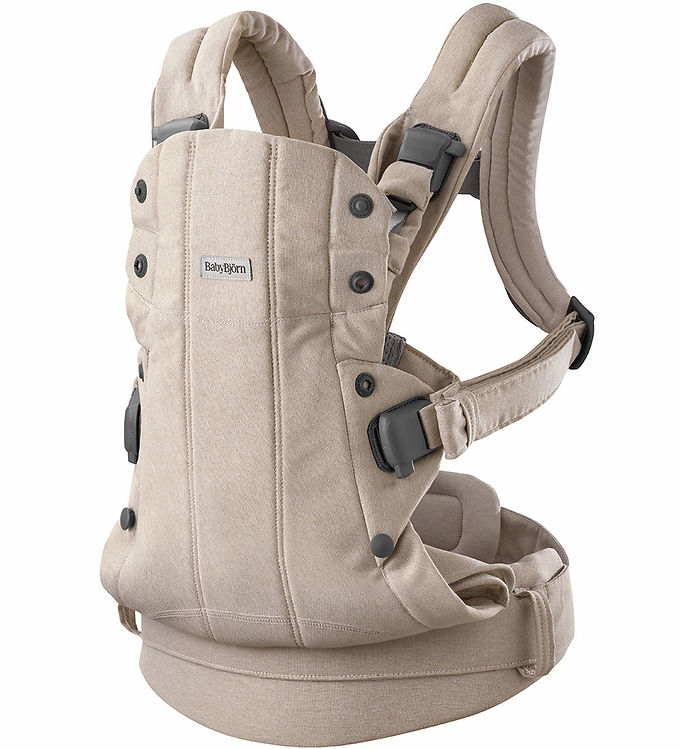 BabyBjörn Bæresele - Harmony - Vævet Melange - Lys Beige