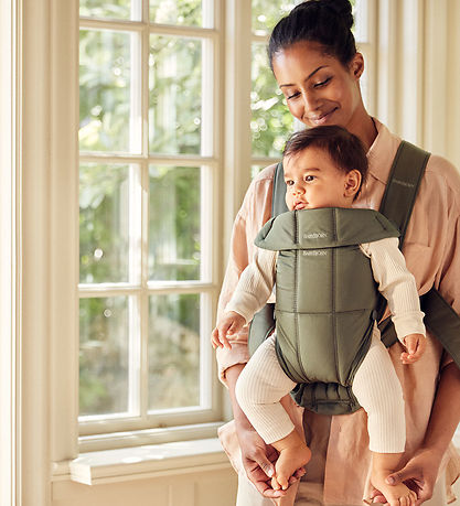 BabyBjörn Bæresele - Mini - Vævet - Mørkegrøn