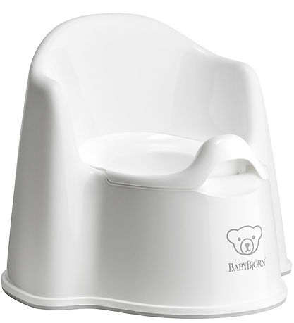 BabyBjörn Pottestol - Hvid/Grå