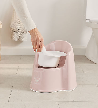 BabyBjörn Pottestol - Lyserød/Hvid BabyBjörn Pottestol - Lyserød/Hvid