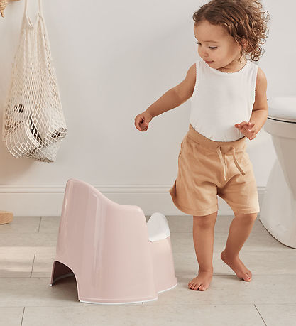 BabyBjörn Pottestol - Lyserød/Hvid