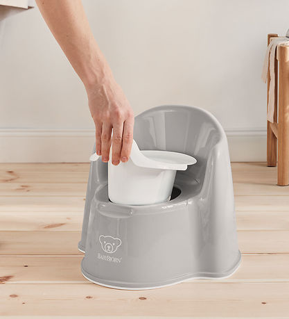 BabyBjörn Pottestol - Grå/Hvid BabyBjörn Pottestol - Grå/Hvid