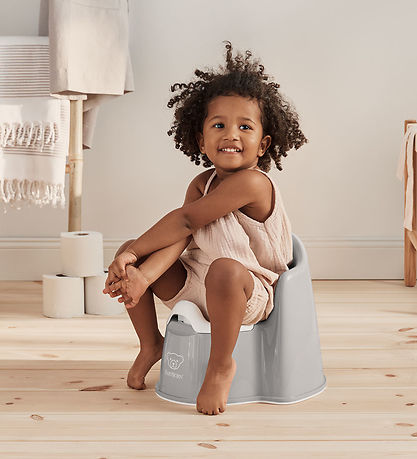 BabyBjörn Pottestol - Grå/Hvid BabyBjörn Pottestol - Grå/Hvid