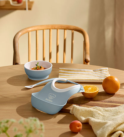 BabyBjörn Spisesæt - 3 Dele - Pastelblå BabyBjörn Spisesæt - 3 Dele - Pastelblå