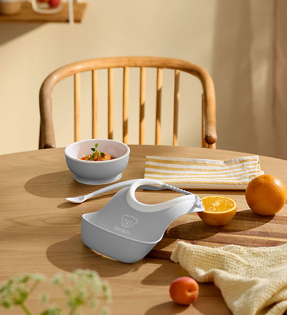 BabyBjörn Spisesæt - 3 Dele - Grå BabyBjörn Spisesæt - 3 Dele - Grå