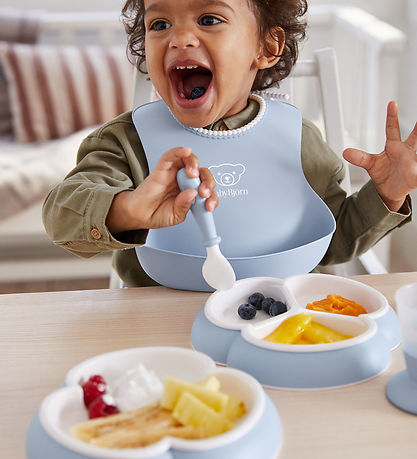 BabyBjörn Spisesæt - 8 Dele - Pastelblå BabyBjörn Spisesæt - 8 Dele - Pastelblå