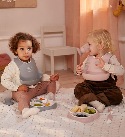 BabyBjörn Spisesæt - 8 Dele - Grå