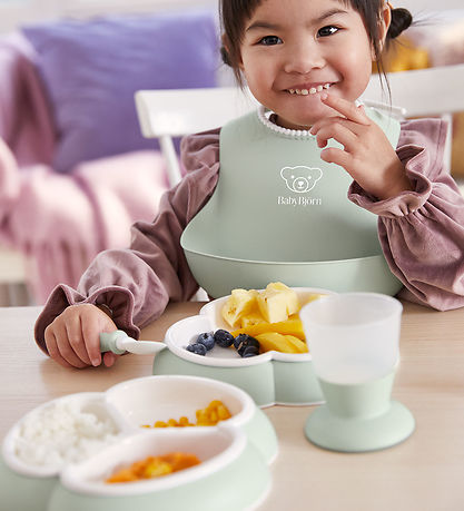 BabyBjörn Spisesæt - 8 Dele - Pastelgrøn BabyBjörn Spisesæt - 8 Dele - Pastelgrøn
