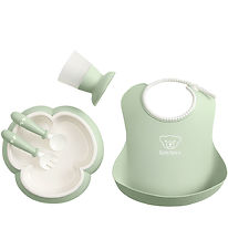 BabyBjörn Spisesæt - 5 Dele - Pastelgrøn BabyBjörn Spisesæt - 5 Dele - Pastelgrøn