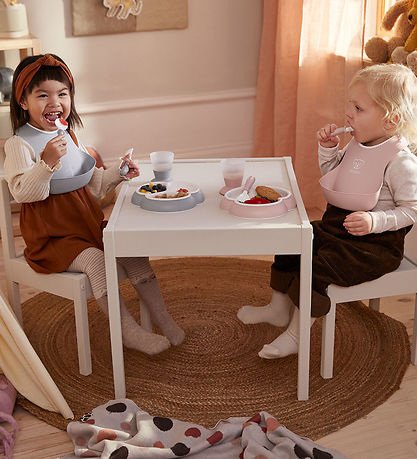 BabyBjörn Spisesæt - 8 Dele - Lyserød BabyBjörn Spisesæt - 8 Dele - Lyserød