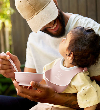 BabyBjörn Spisesæt - 3 Dele - Lyserød BabyBjörn Spisesæt - 3 Dele - Lyserød