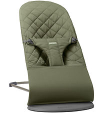 BabyBjörn Skråstol - Bliss - Classic Quiltet - Mørkegrøn