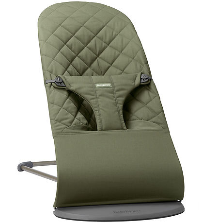 BabyBjörn Skråstol - Bliss - Classic Quiltet - Mørkegrøn
