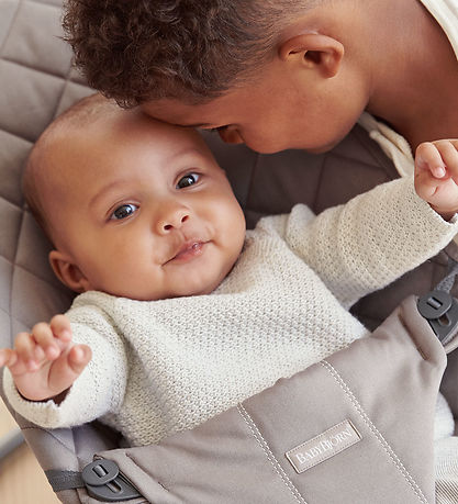 BabyBjörn Skråstol - Bliss - Classic Quiltet - Sandgrå
