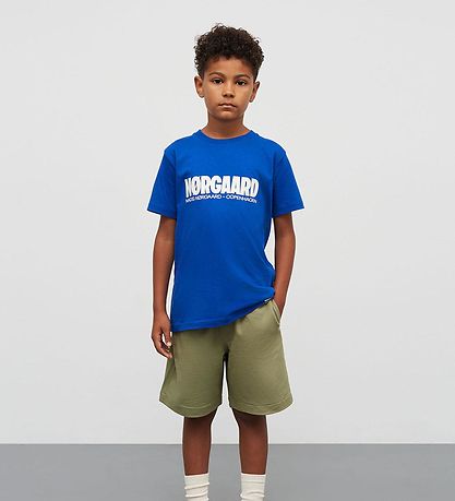 Mads Nørgaard T-shirt - Printed Thorlino - Surf The Web m. Logo