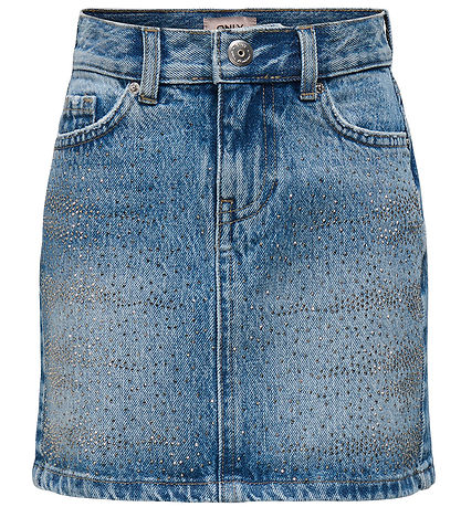 Kids Only Nederdel - KogStella - Light Blue Denim Kids Only Nederdel - KogStella - Light Blue Denim
