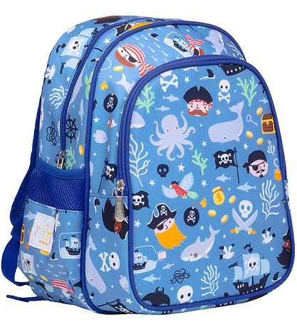 A Little Lovely Company Børnehavetaske m. Termolomme - Pirates