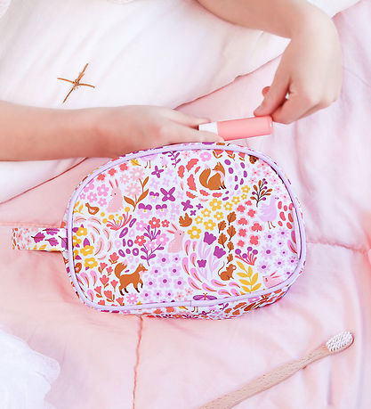 A Little Lovely Company Toilettaske - Flower Garden A Little Lovely Company Toilettaske - Flower Garden