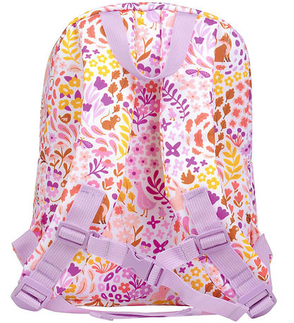 A Little Lovely Company Børnehavetaske - Flower Garden A Little Lovely Company Børnehavetaske - Flower Garden