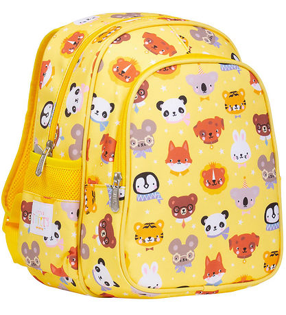 A Little Lovely Company Børnehavetaske m. Termolomme - Animal Fr