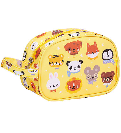 A Little Lovely Company Toilettaske - Animal Friends A Little Lovely Company Toilettaske - Animal Friends