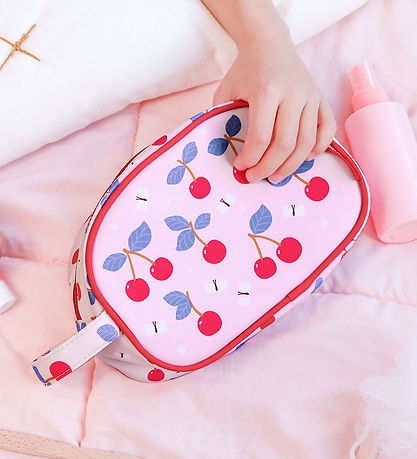 A Little Lovely Company Toilettaske - Cherries A Little Lovely Company Toilettaske - Cherries