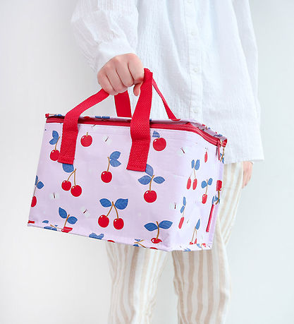 A Little Lovely Company Cooler Bag - Cherries