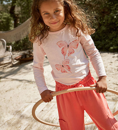 Minymo Bukser - Lyocell - Strawberry Ice Minymo Bukser - Lyocell - Strawberry Ice