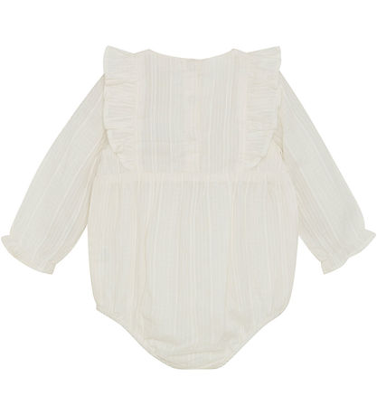 En Fant Summer Romper l/s - Egret