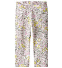 Name It Leggings - Modal - NmfHaile - Bright White/Lemon Meringu Name It Leggings - Modal - NmfHaile - Bright White/Lemon Meringu