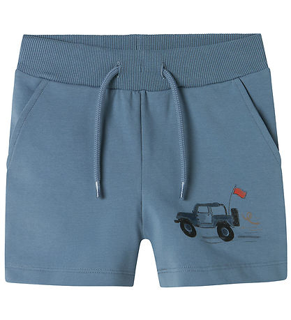 Name It Shorts - NmmHekar - Blue Mirage m. Print