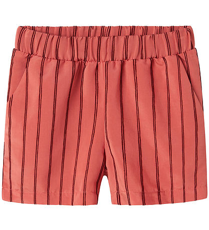 Name It Shorts - NkfHeik - Spiced Coral/Madder Brown