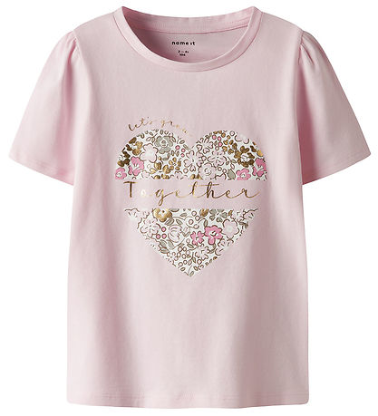 Name It T-shirt - NmfHnanna - Ballerina m. Print