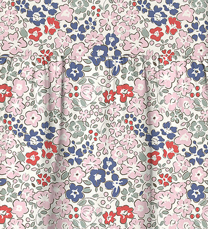 Name It Kjole - Modal - NmfHaile - Bright White m. Blomster Name It Kjole - Modal - NmfHaile - Bright White m. Blomster