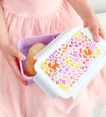 A Little Lovely Company Madkasse - Bento - Flower Garden A Little Lovely Company Madkasse - Bento - Flower Garden