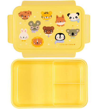 A Little Lovely Company Madkasse - Bento - Animal Friends A Little Lovely Company Madkasse - Bento - Animal Friends