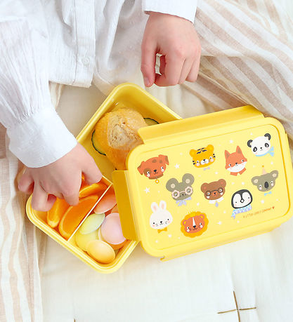 A Little Lovely Company Madkasse - Bento - Animal Friends A Little Lovely Company Madkasse - Bento - Animal Friends