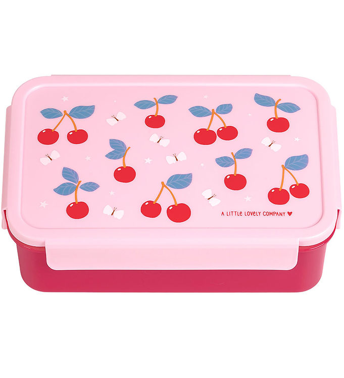 A Little Lovely Company Madkasse - Bento - 1,2 L - Cherries