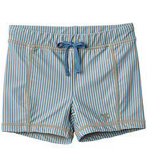 Wheat Badeshorts - Ulrik - UV40+ - Blue Swim Stripe Wheat Badeshorts - Ulrik - UV40+ - Blue Swim Stripe
