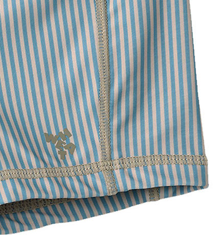 Wheat Badeshorts - Ulrik - UV40+ - Blue Swim Stripe