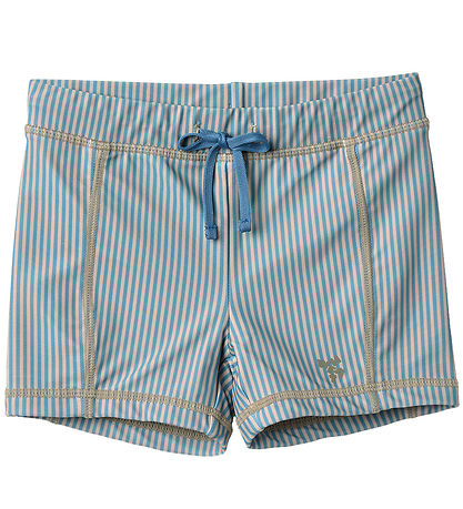 Wheat Badeshorts - Ulrik - UV40+ - Blue Swim Stripe