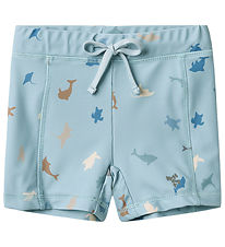 Wheat Badebukser - Ulrik - UV40+ - Soft Blue Sea Life Wheat Badebukser - Ulrik - UV40+ - Soft Blue Sea Life