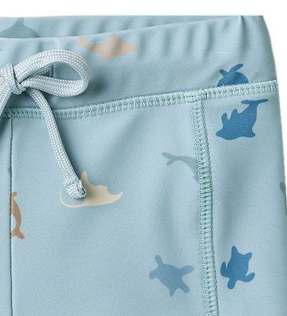 Wheat Badebukser - Ulrik - UV40+ - Soft Blue Sea Life Wheat Badebukser - Ulrik - UV40+ - Soft Blue Sea Life