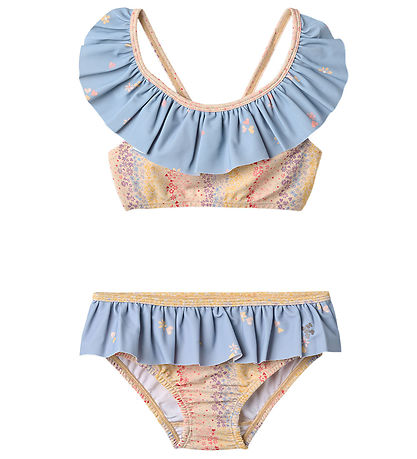 Wheat Bikini - Bothilda - UV40+ - Morning Sky Hearts Wheat Bikini - Bothilda - UV40+ - Morning Sky Hearts