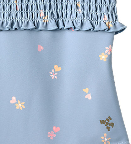 Wheat Swimsuit - Selma - UV40+ - Morning Sky Hearts