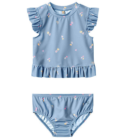 Wheat Bikini - Alma - UV40+ - Morning Sky Hearts