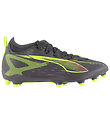 Puma Fodboldstøvler - Ultra 5 Match FG/AG Jr - Silver Yellow/Age Puma Fodboldstøvler - Ultra 5 Match FG/AG Jr - Silver Yellow/Age