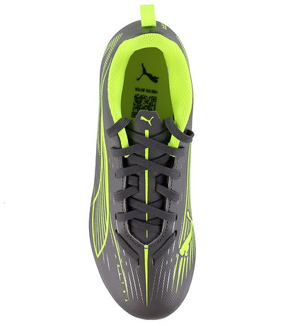 Puma Fußballschuhe - Ultra 5 Play FG/AG Jr - Silber Yellow/Aged