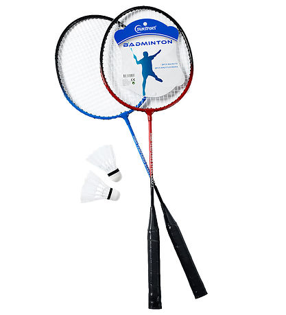 Bex Sport Badmintonsæt - Sunsport - 4 Dele - Rød/Blå